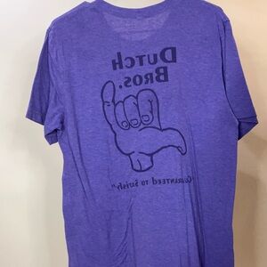 Purple Dutch Bros Shirt RARE